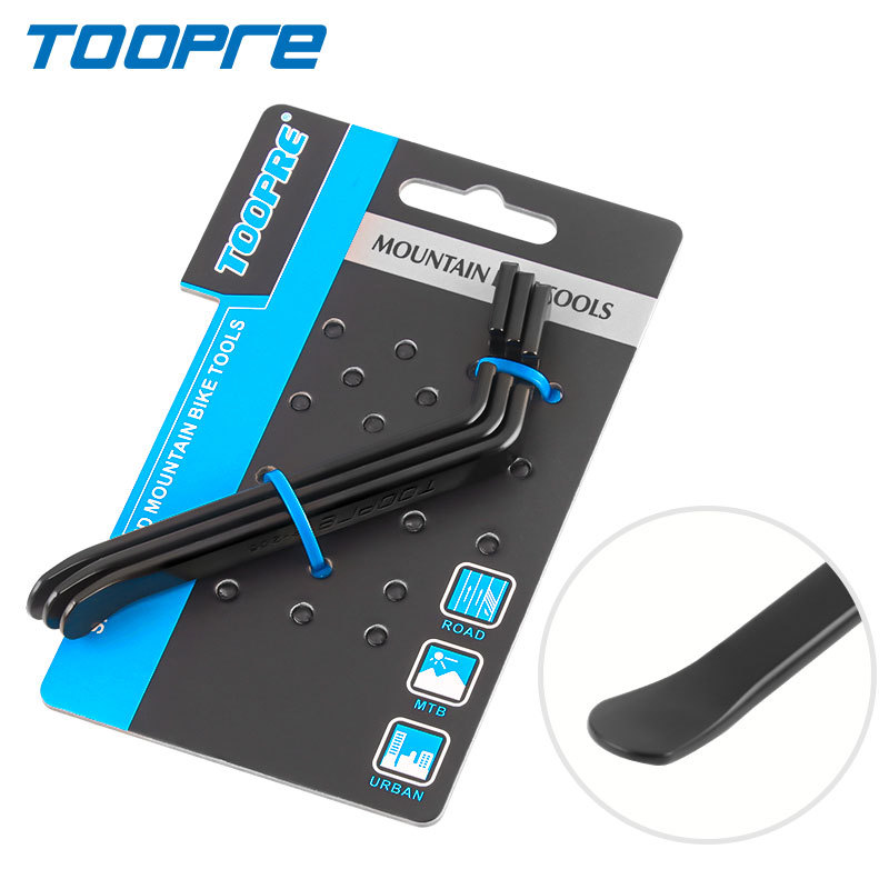 Picture of Toopre Bicycle Tire Lever Mountain Bike Metal Crowbar Stainless Steel Outer Tire Lever Removal Tool