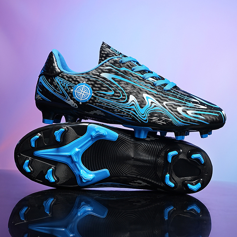 Cross-Border New Children's Football Shoes, Women's Training Shoes, Boys and Girls, Primary and Secondary School Students, Adult Football Shoes, Broken Nails Ag Foot