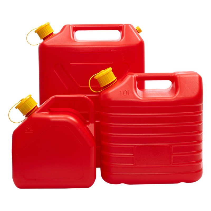 Hdpe Built-In Fuel Pipe Plastic Gasoline and Diesel Barrel 5L 10L 20L Car and Motorcycle Gasoline Can Exported to Europe