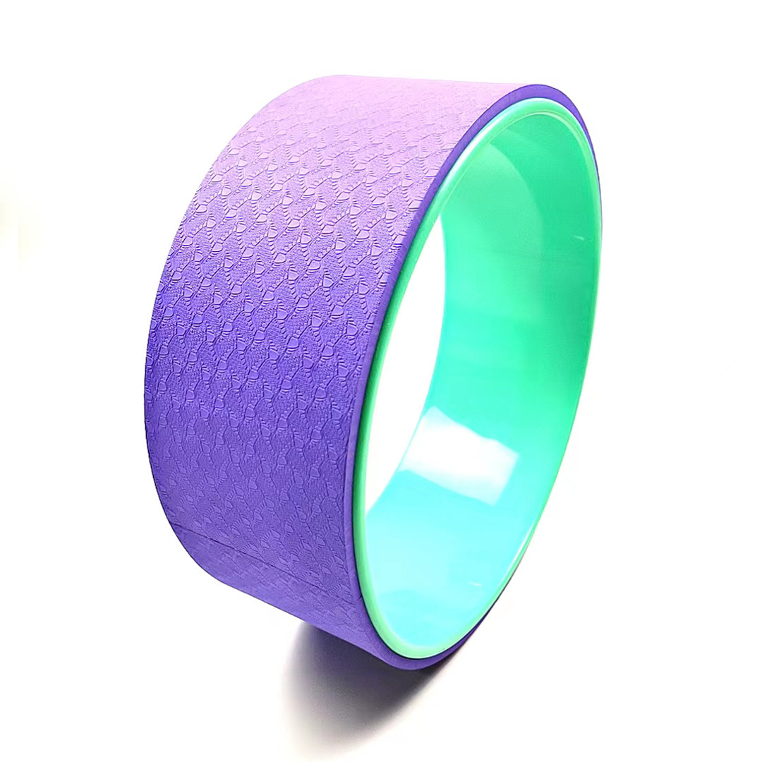 Picture of Upgraded 3D Floating EVA Yoga Wheel Back Curved Beauty Back Artifact Massage Roller Yoga Fitness Supplies