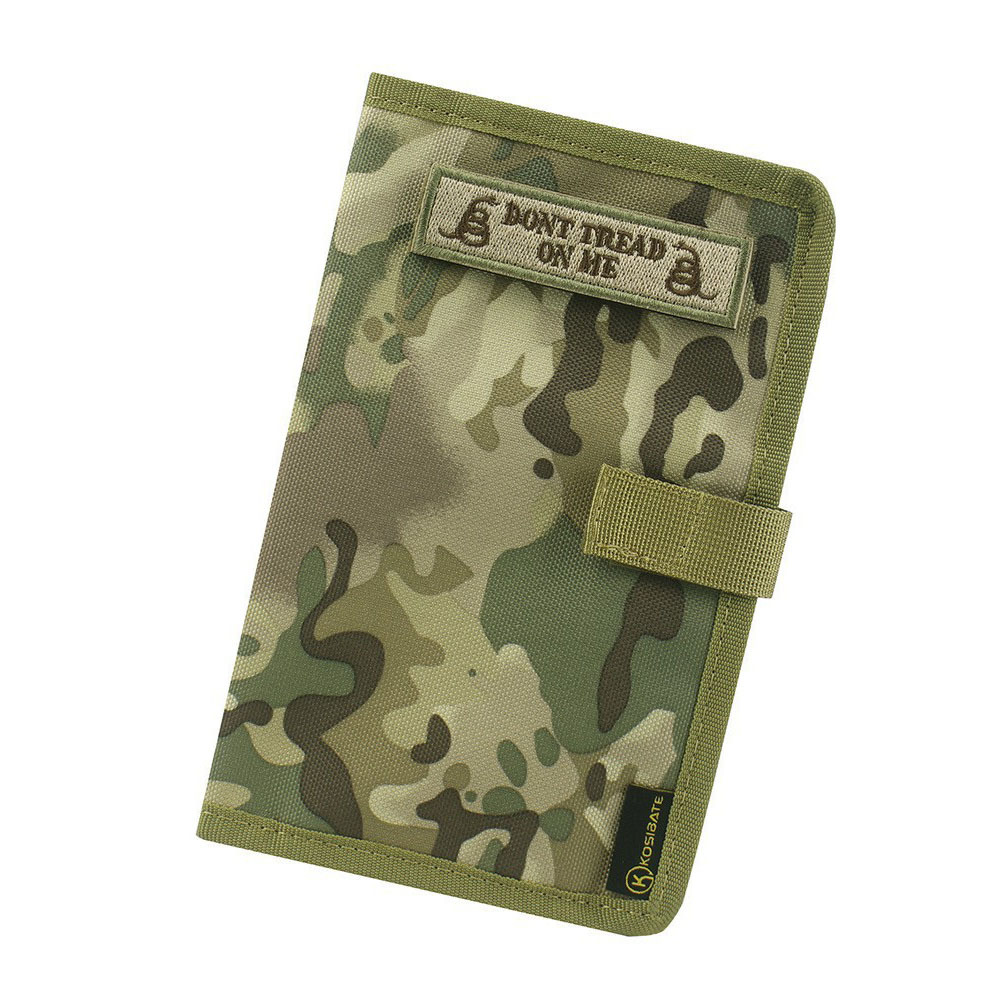 Picture of Cross-Border Tactical Stationery Outdoor Tactical Portable Notepad Loose-Leaf Detachable A5 Notebook Protective Cover