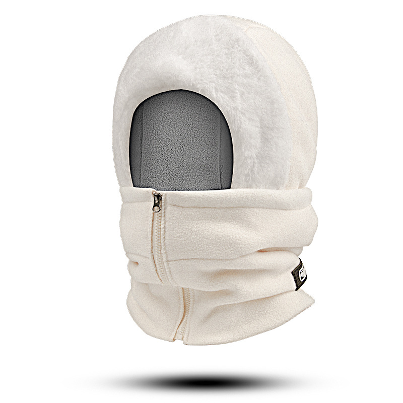 Picture of Autumn and Winter Warm Hat Outdoor Riding Windproof Cold Riding Hat fleece-lined Lei Feng Hat Thickened Neck Protection Mask