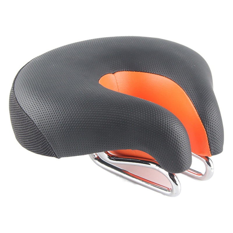New Noseless Saddle Mountain Bike Seat Thickened Armless Saddle Bicycle Magic Seat Cushion