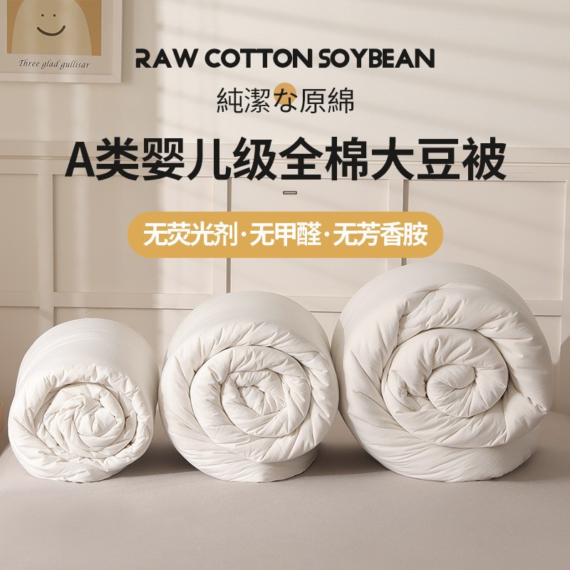 Picture of 30% protein modified polyvinyl alcohol fiber class a cotton quilt soybean quilt cotton quilt spring and autumn quilt winter quilt