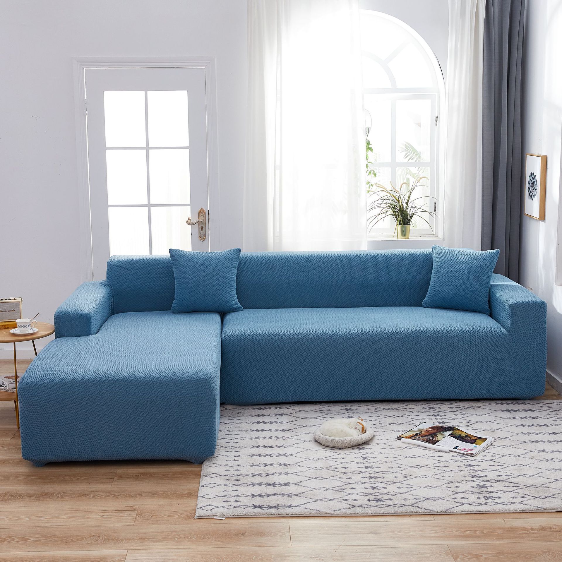 Picture of Sofa Cover for All Seasons, All-Inclusive Universal Cover, One-Piece 2025 New Anti-Cat Scratch, Lazy Full Cover Cloth Furniture