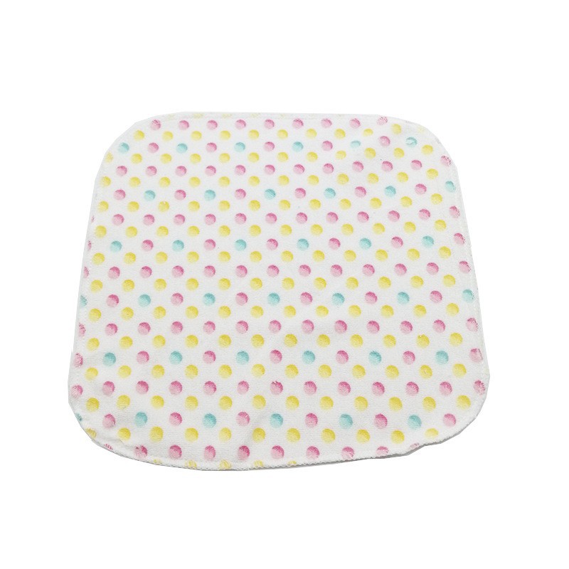 Picture of Foreign trade cross-border small square baby saliva towel small towel baby handkerchief milk towel 8 baby supplies