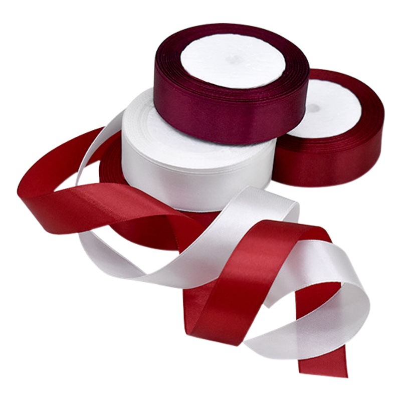 Hanfan Webbing Spot 2.5cm Wide Wedding Candy Souvenir Decorative Ribbon Cross-Border Christmas Gift Arrangement Ribbon
