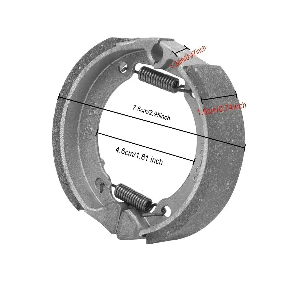 Picture of Suitable for Ninebo Max G2 G30 G30D/L electric scooter front drum brake pad shoe drum brake
