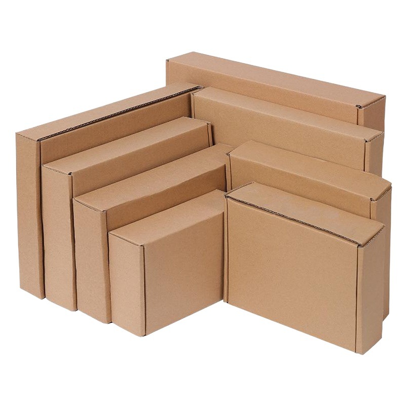 Jinhua aircraft box rectangular packaging box corrugated paper small paper box spot carton box printing logo carton