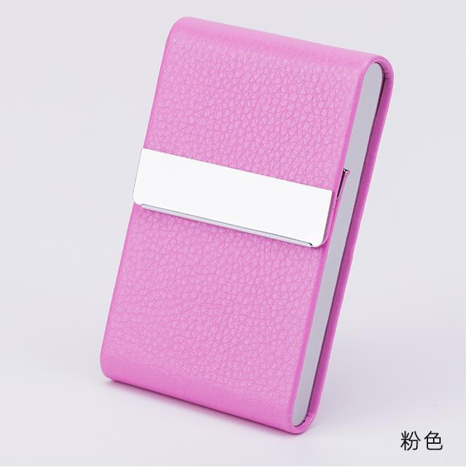 Picture of Amazon Amazon hot PU business card bag business card case Card Case full leather business card case magnetic card holder