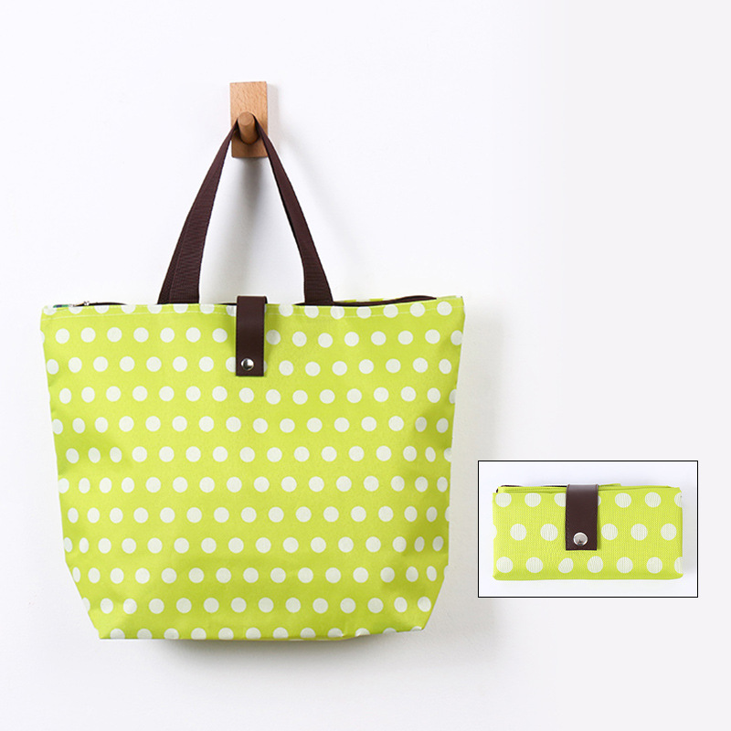 Picture of Oxford Cloth Foldableing Shopping Bag Satchel Shopping Bag Satchel Advertising Environmentally Friendly Foldableable Grocery Shopping Bag Customization