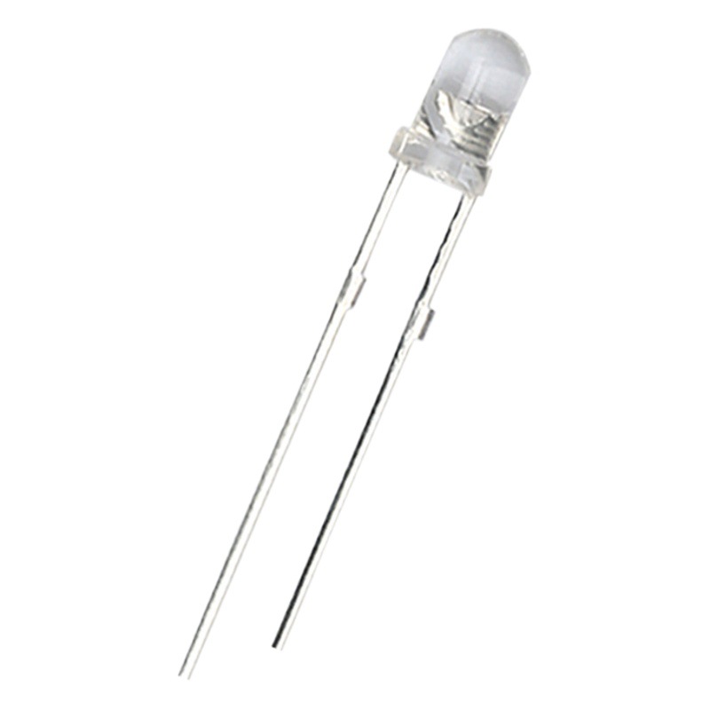 F3Mm Round Head Transparent White Hair Red Yellow Blue Green Orange Purple Pink Warm White Light High Gloss Long and Short Feet Led Plug-In Light