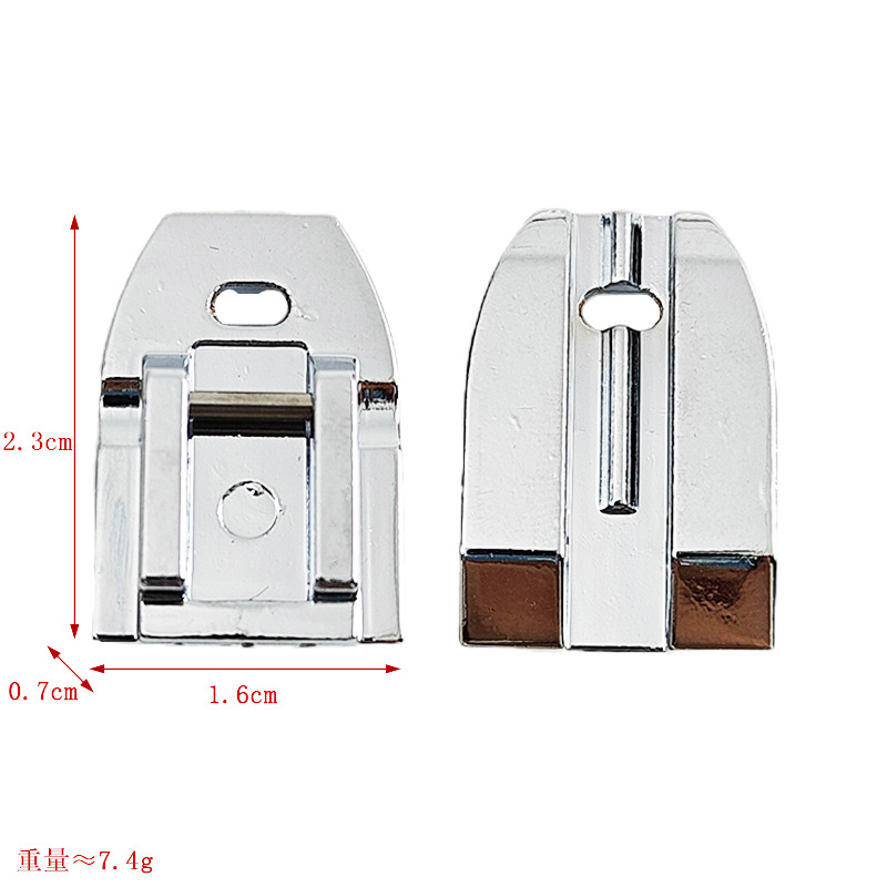 Picture of Household multi-functional sewing machine zipper presser foot invisible zipper presser foot invisible top inlaid zipper presser foot
