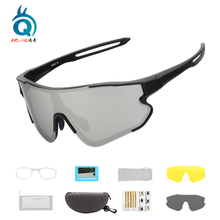Picture of European and American Outdoor Cycling Glasses for Men and Women Running Sports Eye Protection Myopia Anti-Uv Bicycle Polarized Glasses Wholesale