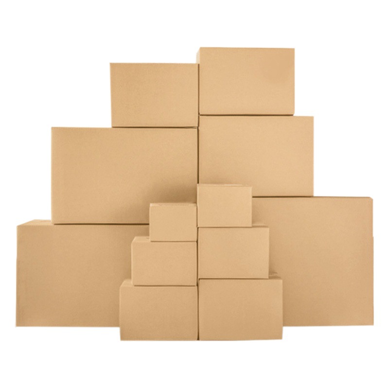Postal Express Carton Customization Three-Layer Extra Hard E-Commerce Packaging Carton Wholesale Five-Layer Logistics Moving Carton Customization