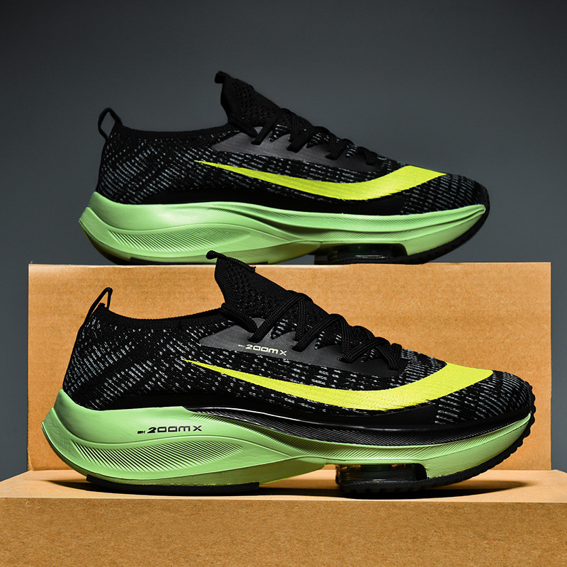 Foreign Trade Explosions Cross-border plus size Marathon Running Shoes Mesh Breathable Fashion Low-top Air Cushion Shoes