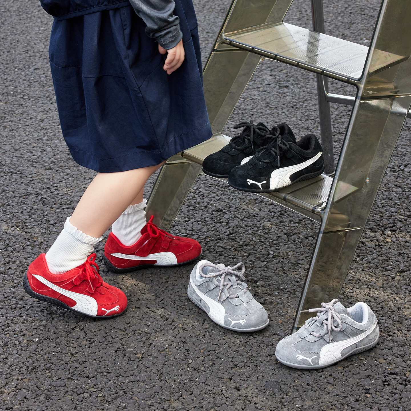 Girls' shoes: 2025 spring/autumn new children's sports shoes, low-top sneakers, soft-soled red moral training shoes, boys' casual shoes