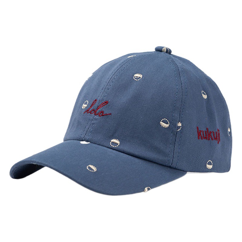Korean style spring and summer children's baseball cap retro boys and girls hip hop fashionable letters sun-proof peaked cap June-December batch delivery
