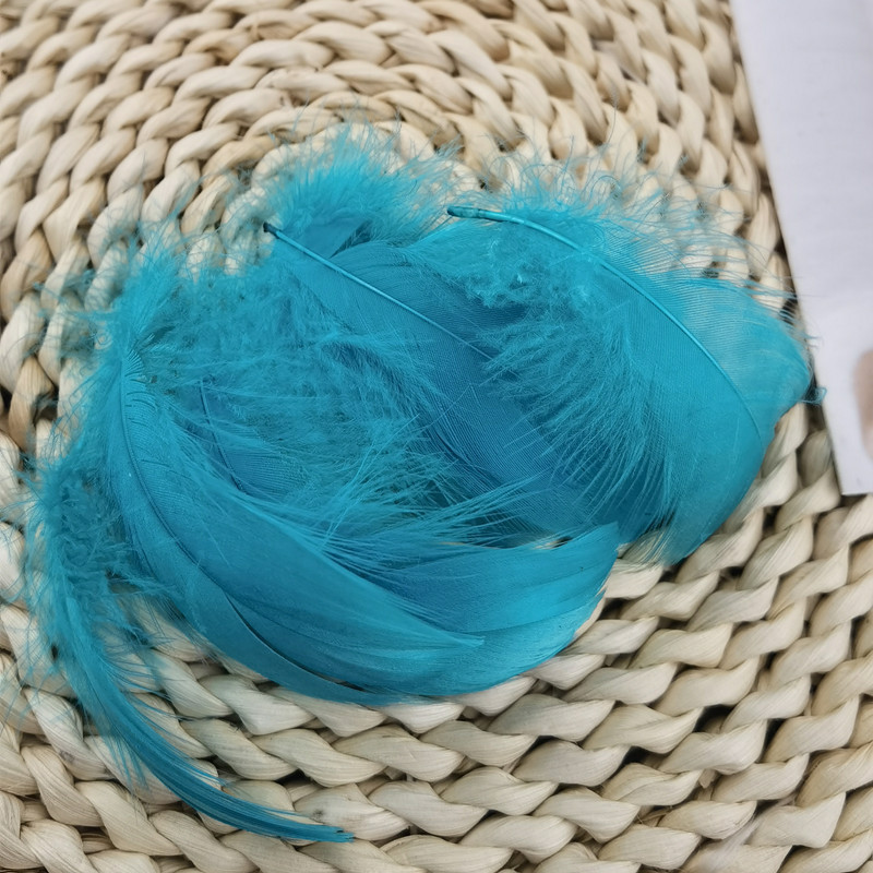 Picture of diy handmade color floating feather goose feather dream catcher wave ball gift box filling decoration materials
