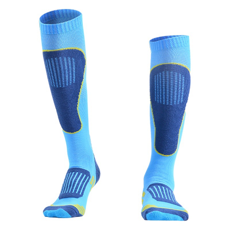 2021 autumn and winter new long tube ski hiking socks for men and women hiking socks terry thick bottom warm socks RB3341