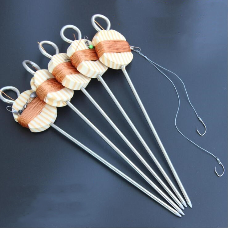 Turtle row hook line group finished turtle hook hook crooked head Hook double hook fishing gear fishing snakehead hook