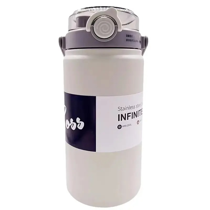 Picture of New High-Looking Double-Drink Large-Capacity 316 Thermos Cup for Outdoor Sports and Mountaineering Cold-Keeping Portable Water Kettle