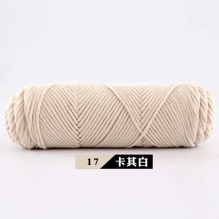 Picture of 8-Strand Lover Cotton Scarf Thread 100g Milk Cotton Baby Wool Hand-Knitted Stick Needle Thick Wool Hat Shawl Wholesale
