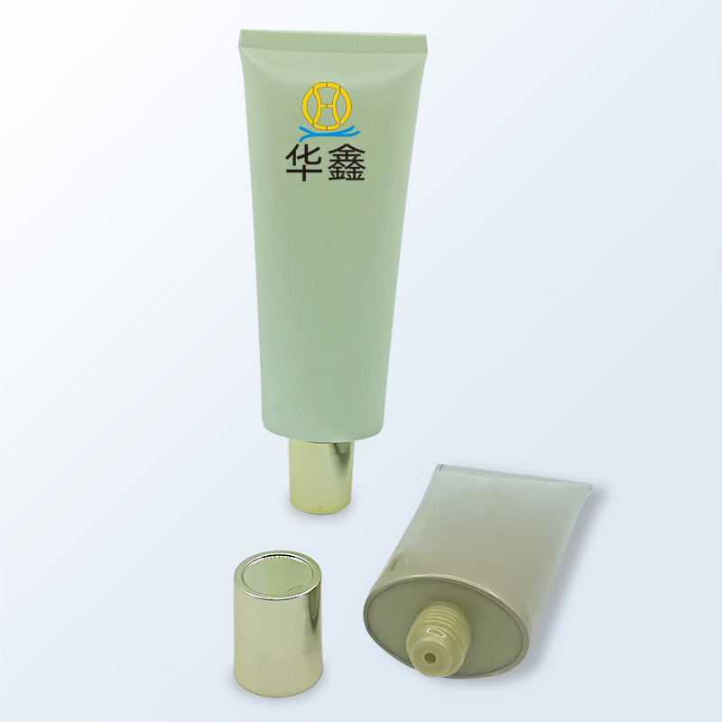 Sunscreen Hose Packaging Material 120g100ml Facial Cleanser Hose Packaging Aluminum Plastic Tube Manufacturer Oval Flat Tube