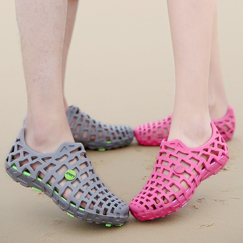 Couple's Tracing Shoes Summer Outdoor Amphibious Wading Shoes Women's Beach Hole Shoes Fishing Drifting Shoes Men's