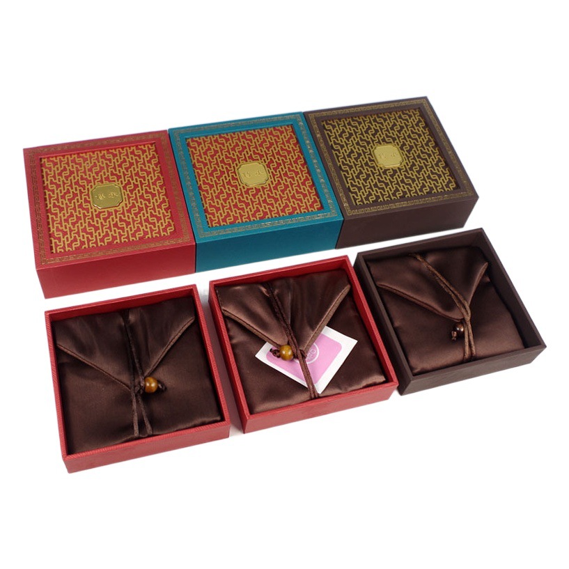 Heritage gold bracelet box jewelry packaging jade bracelet bracelet pendant box gift box