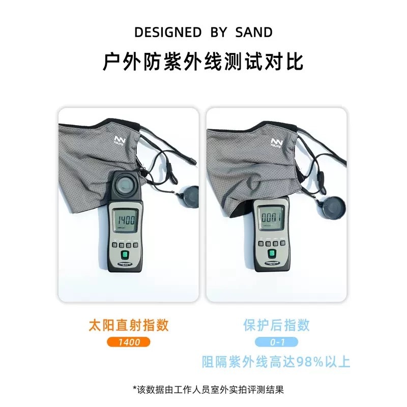 Picture of Summer Sunscreen Mask Men's Outdoor Sports Riding Mask Thin Ice Silk Breathable UV Protection Eye Corner Protection