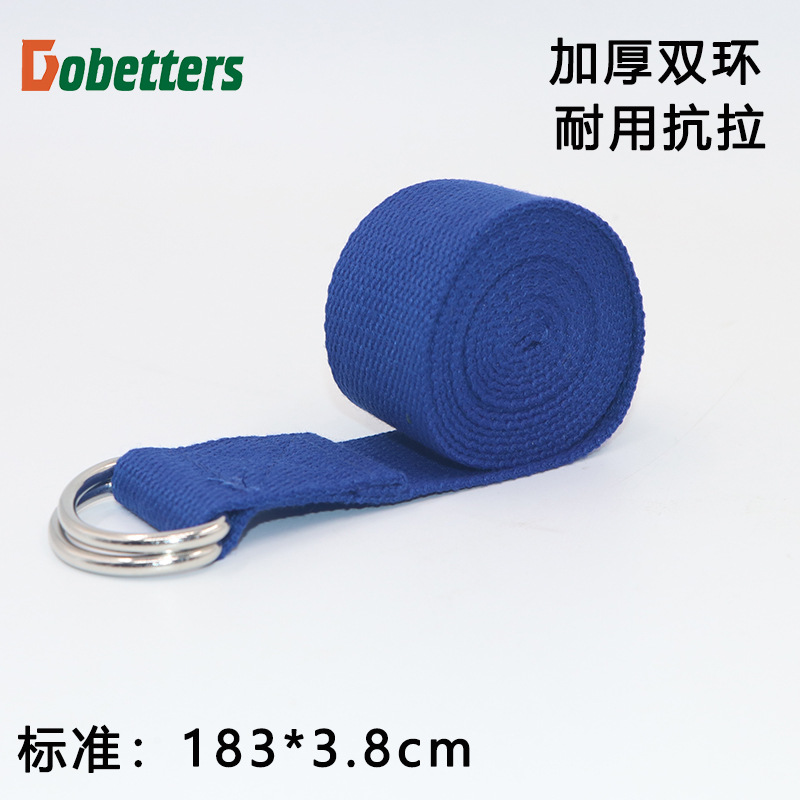 Picture of Yoga Belt Stretch Belt Pure Cotton Yoga Tension Belt Yoga Stretch Belt Stretch Belt Yoga Rope Stretch Yoga Rope