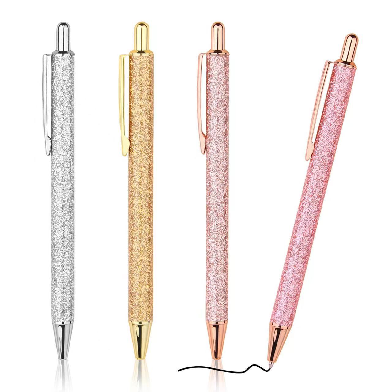 Press ballpoint pen high color value variety pu leather pen manufacturers in stock can be wholesale