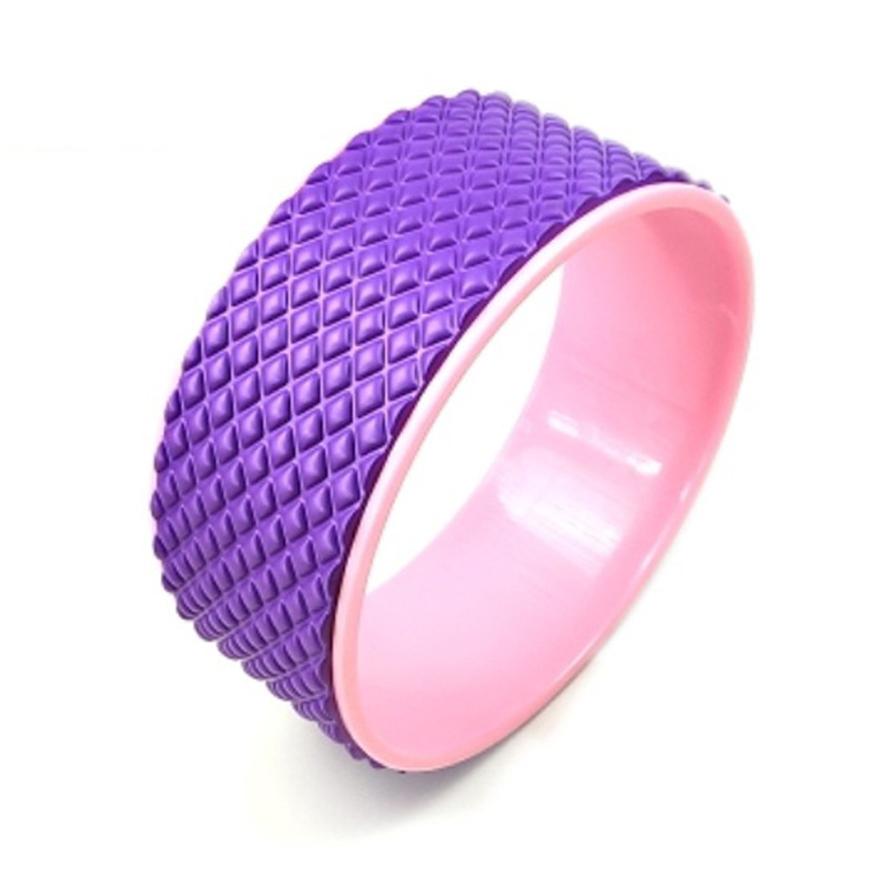Picture of Upgraded 3D Floating EVA Yoga Wheel Back Curved Beauty Back Artifact Massage Roller Yoga Fitness Supplies