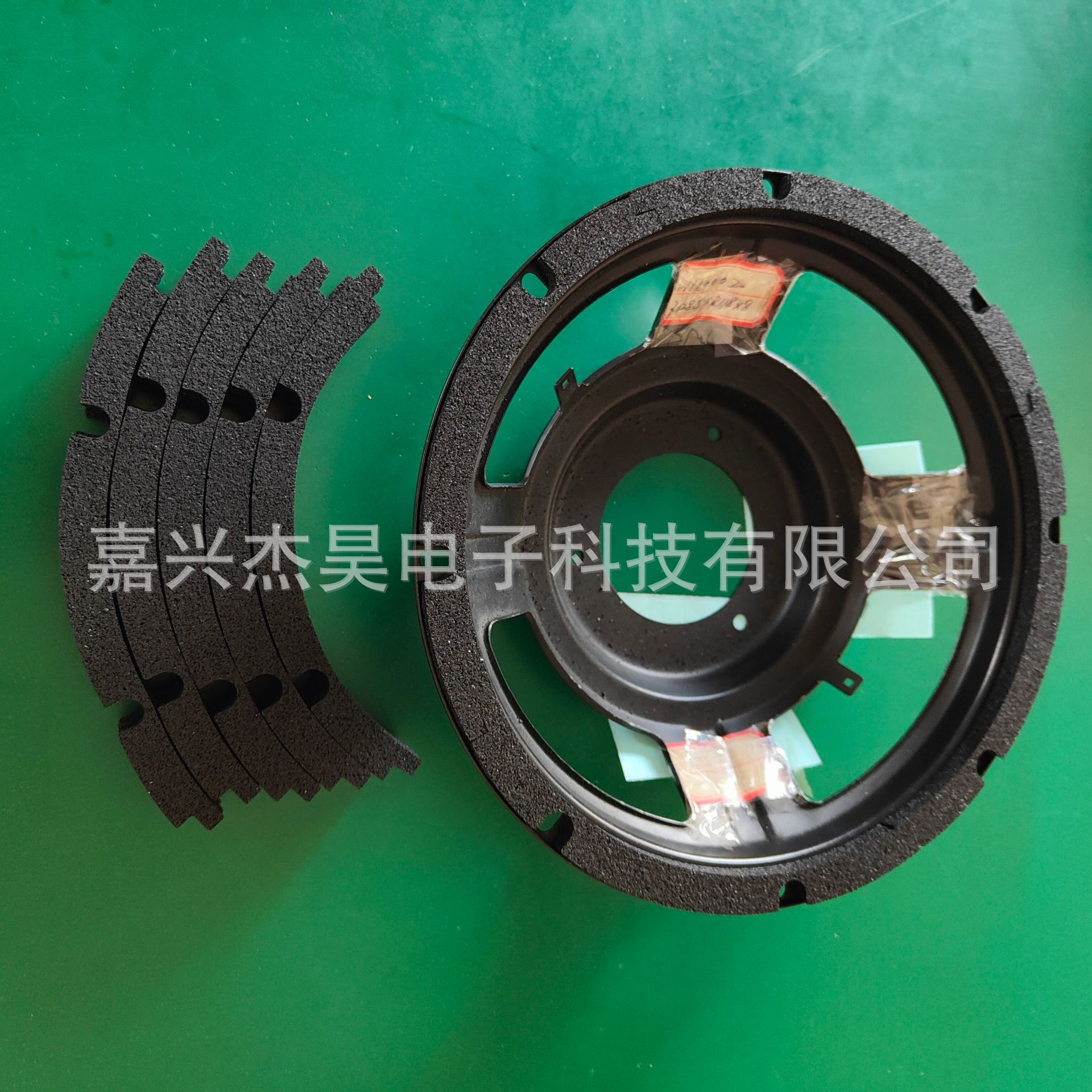 Zhejiang Manufacturer Rubber Horn Pad Edge Black Round Rubber Horn Edge Horn Disc Frame Sealing Shock-Absorbing Pad Edge
