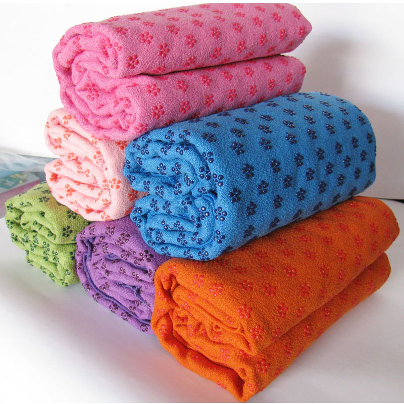 Microfiber Thickened Yoga Pavement Towel Non-Slip Yoga Blanket Yoga Mat Pavement Towel Mesh Bag