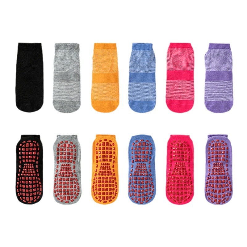 Picture of [Factory wholesale] Children's trampoline dispensing non-slip floor socks summer mesh breathable playground socks