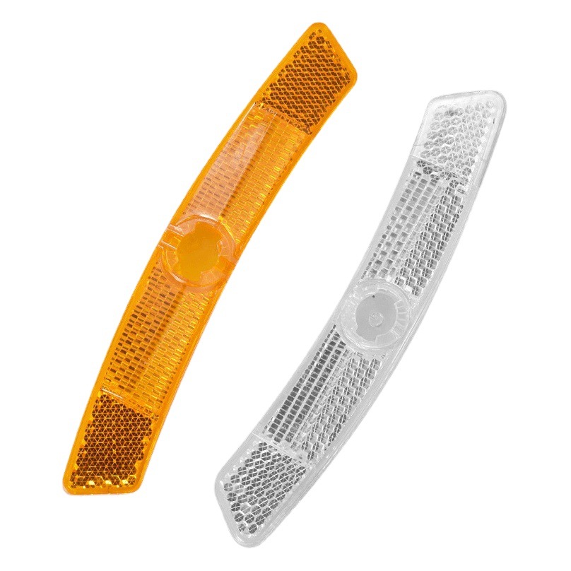 Bicycle Reflector, Mountain Bike Warning Reflector, Universal Wheel Spoke Reflective Night Riding Warning Plate Accessories