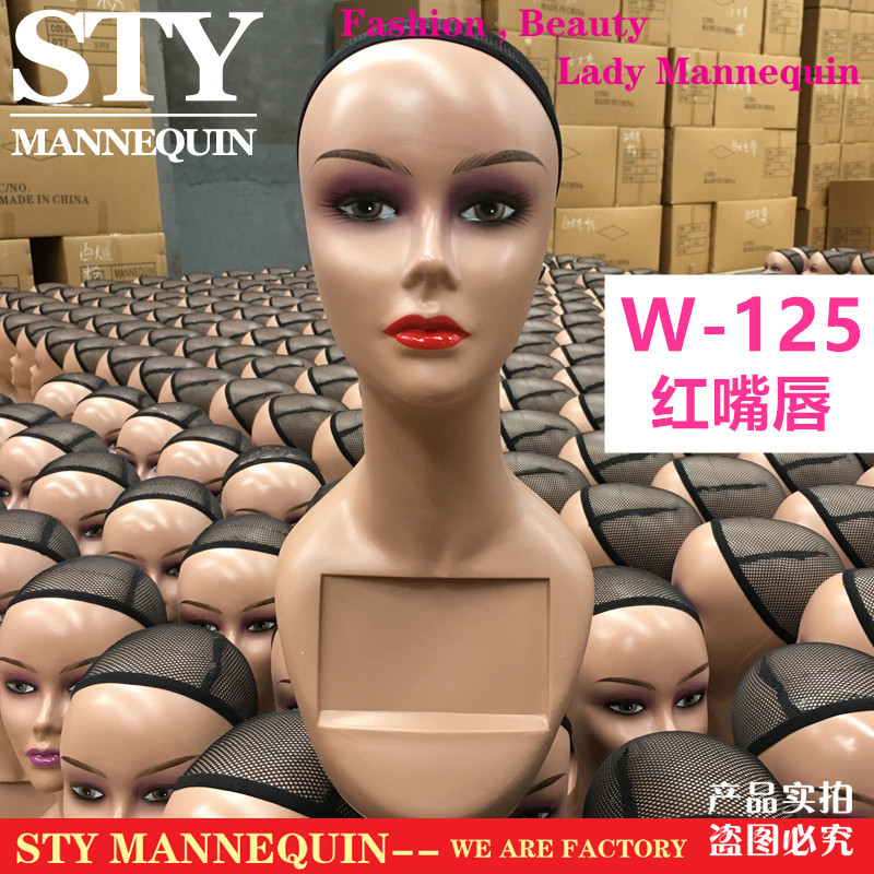 Picture of STY head model export best-selling dummy head model fashion female wig head model head model window display model head model