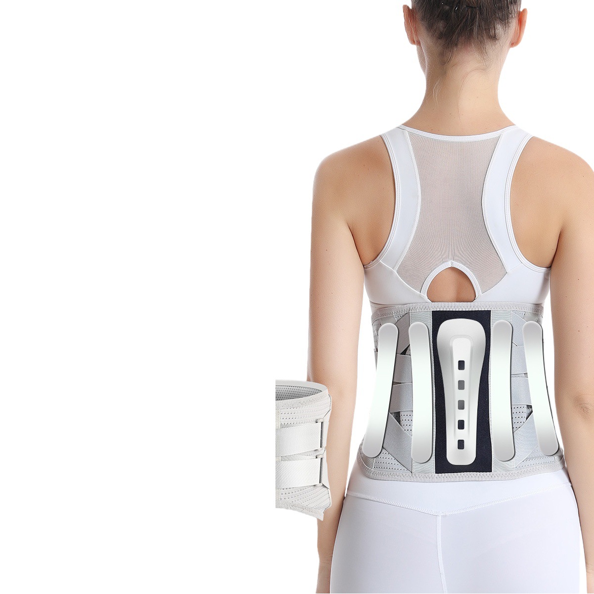 Rotaffy widened steel plate support belt lumbar disc strain lumbar protrusion movement breathable waist pain protection artifact