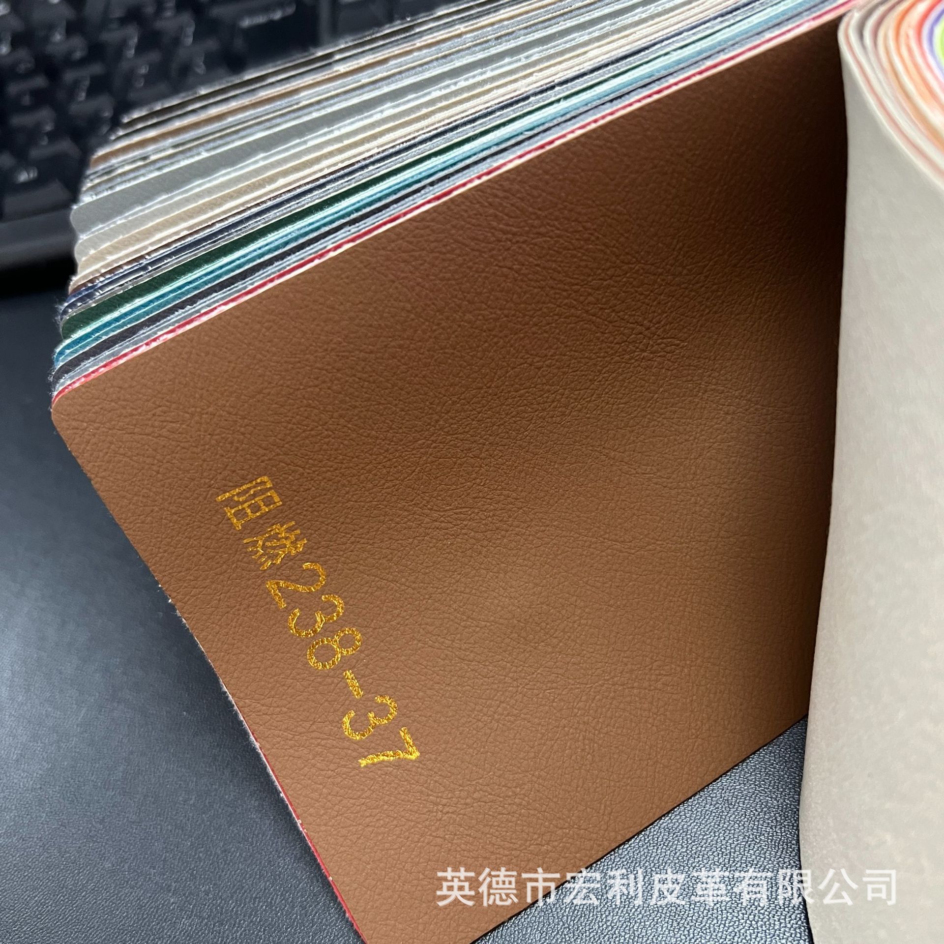 Picture of 238 light tumble flame retardant sofa leather mercerized cat claw leather car interior modification interior artificial leather