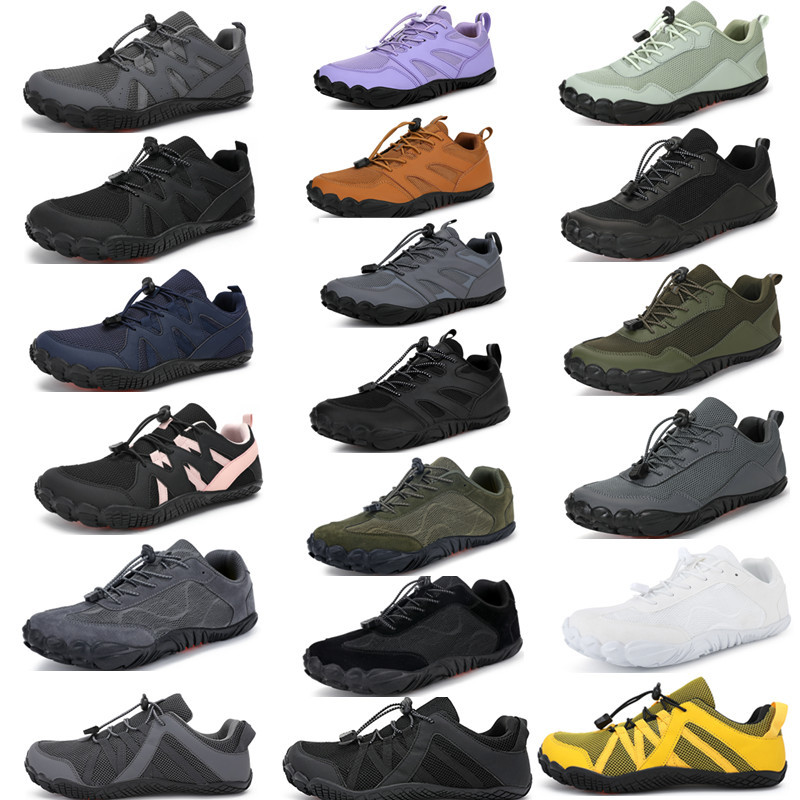 Outdoor Five-Finger Breathable Hiking and Rock Climbing Shoes, Non-Slip Couple Casual Fitness Shoes, River Tracing Shoes, Cycling Sports Shoes