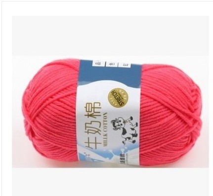 Picture of Five strands of milk cotton medium thick cotton yarn acrylic wool hook shoes wholesale Tang 5 strands of wool wholesale