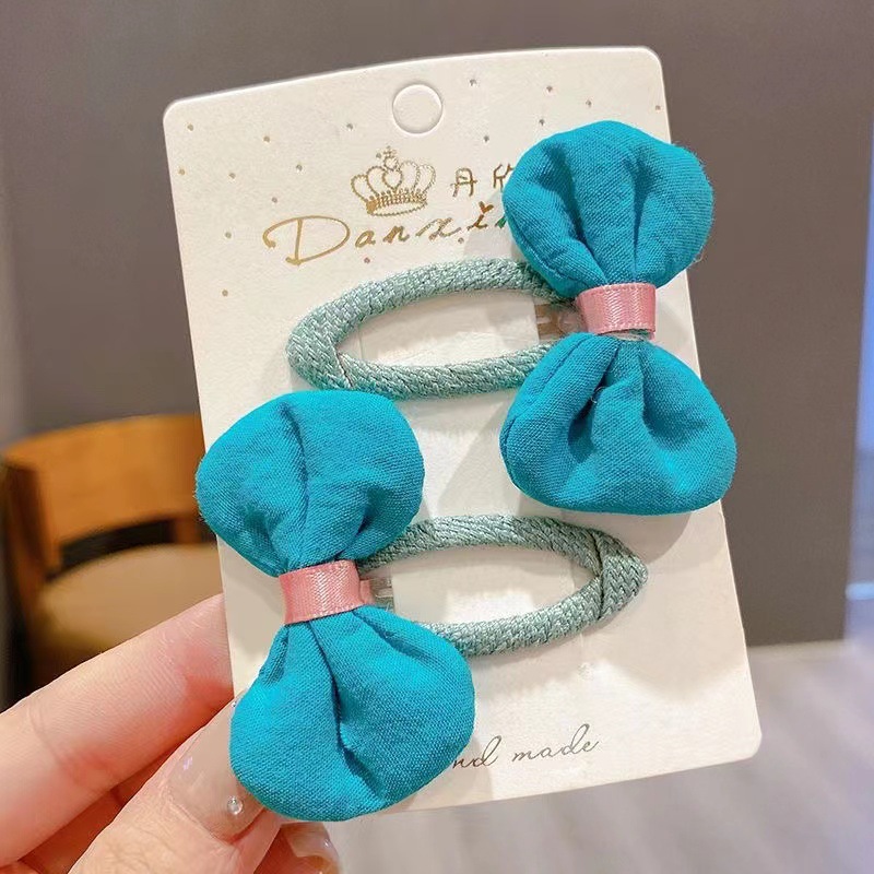 Picture of New Flower hairpin fresh baby hairpin headdress flower children's hair accessories do not hurt hair BB clip girl bangs clip headdress