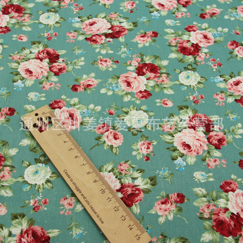 Picture of Three-color flower bedding baby fabric twill cotton fabric cotton fabric