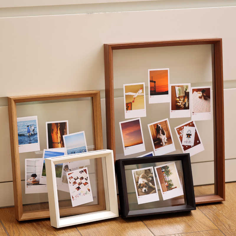 Polaroid Photo Frame Small Card Display Frame Postcard Photo DIY Table Concert Ticket Collection Frame Storage