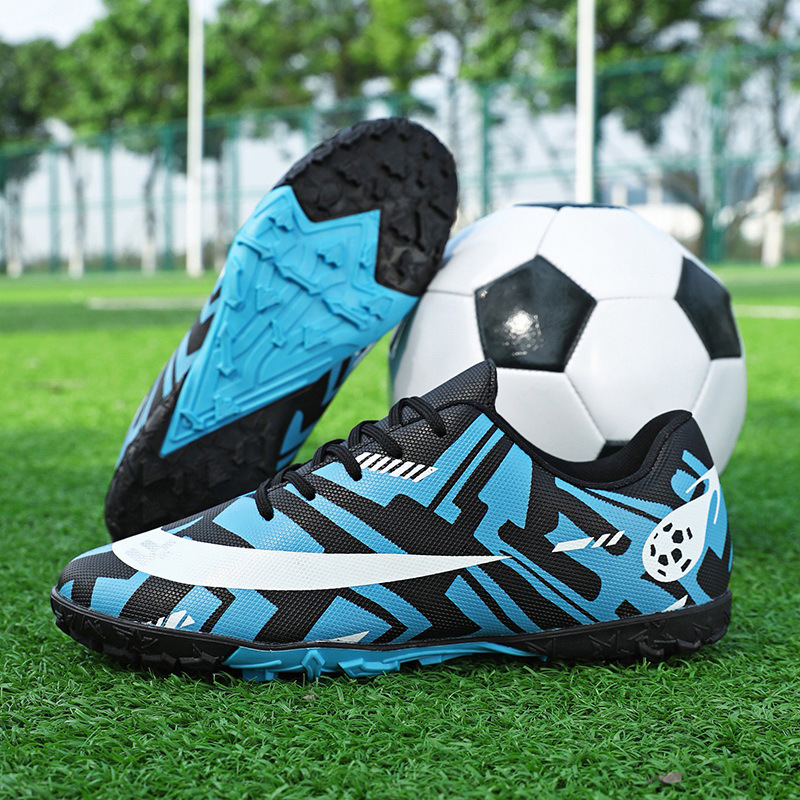 Douchuan Cross-Border New Anti-Slip Broken Nail Football Shoes Men's Professional Sports Training Shoes Low-Top Youth Sports Shoes