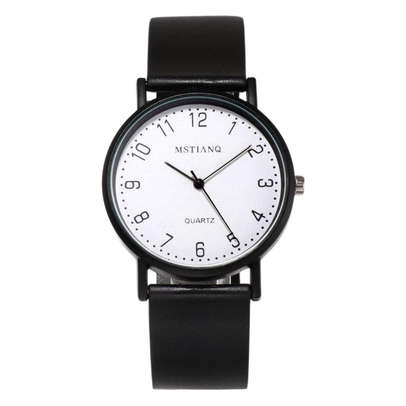 Fashionable watch for female students Korean simple fashionable ulzzang casual men's atmospheric retro college style lovers watch