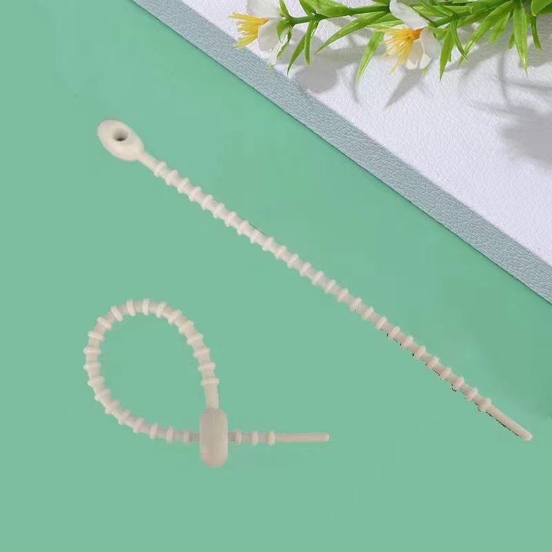 Picture of Nylon Cable Tie Silicone Cable Tie DIY Keychain Jewelry Bag Blind Box Pendant Strap Data Lanyard Winch
