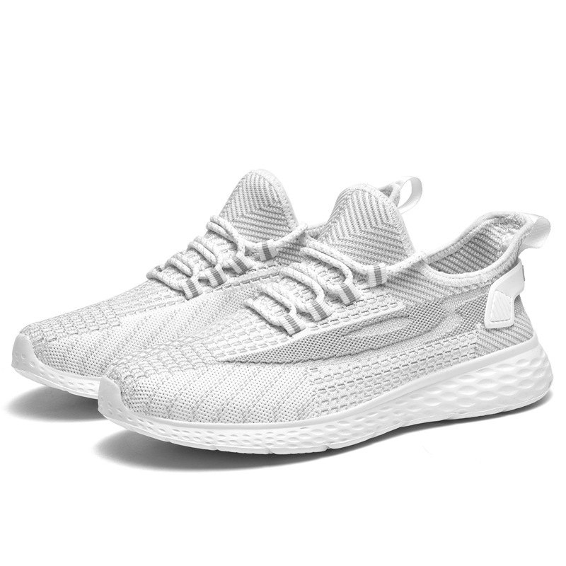 2024 Flying Weaving Sports Casual Shoes Men's Shoes Running Shoes Plus Size Shoes